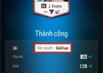 Nâng cấp thẻ Evans +12 → +13 Nâng cấp thẻ Evans +12 → +13